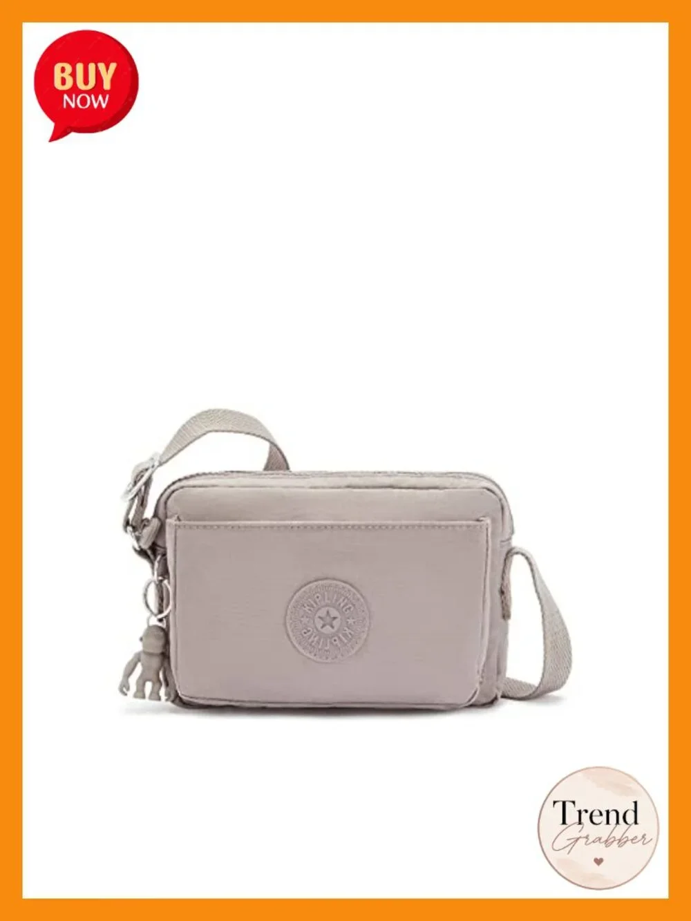 Kipling Abanu Convertible Crossbody Waist Pack Nylon Zip
